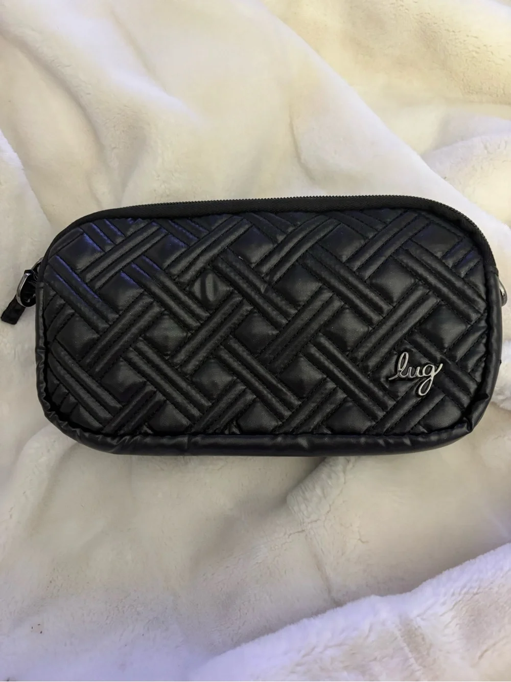 LUG Coupe XL Black Quilted purse